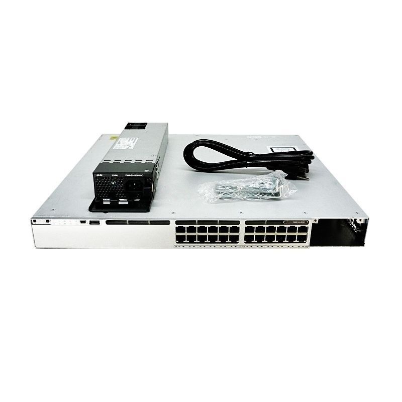 Cisco 9300 24 Port Switch UPOE Layer 3 Managed Switch met netwerk essentials C9300-24U-E
