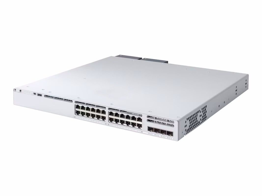 Cisco 9300 24 Port Switch UPOE Layer 3 Managed Switch met netwerk essentials C9300-24U-E