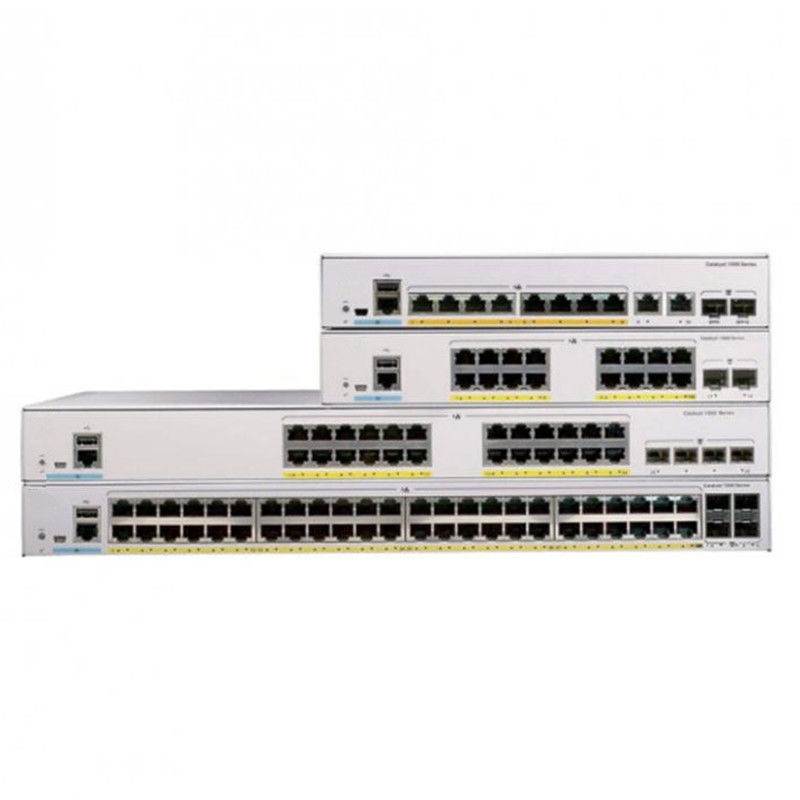 Cisco 24 Port Poe Switch 104G Ethernet Network Switch 195W C1000-24FP-4G-L