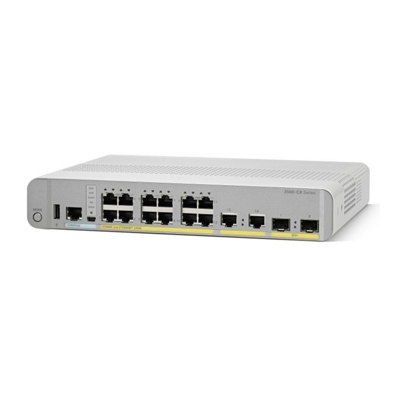 Cisco 3560 Series Switch 12 Port POE Switch IP Base WS-C3560CX-12PC-S