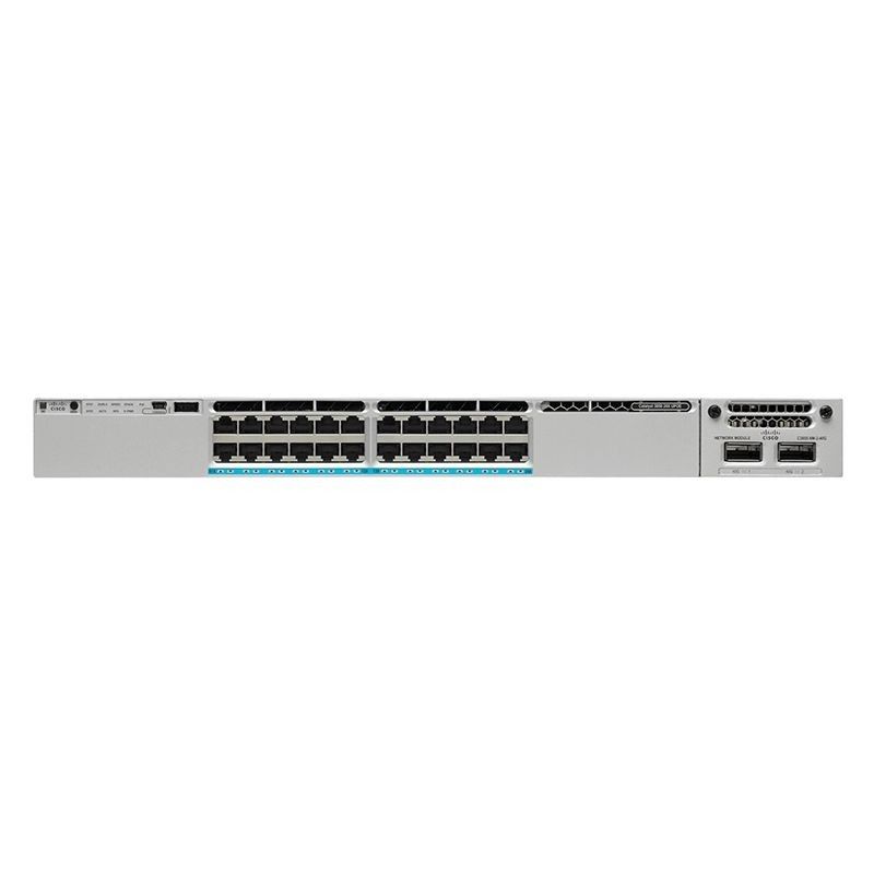 Cisco merk originele 10G SFP 24 poort beheerde IP basis netwerk Switch WS-C3850-24XS-S