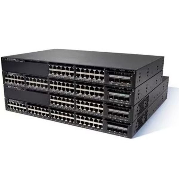 Cisco merk WS-C3650-48PD-S 3650 Serie 48 Poort POE met 2x10G Uplink IP Base Switch
