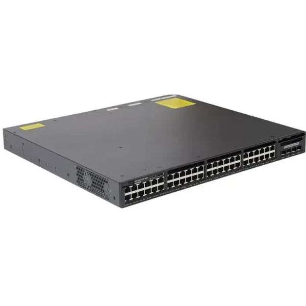 Cisco merk WS-C3650-48PD-S 3650 Serie 48 Poort POE met 2x10G Uplink IP Base Switch