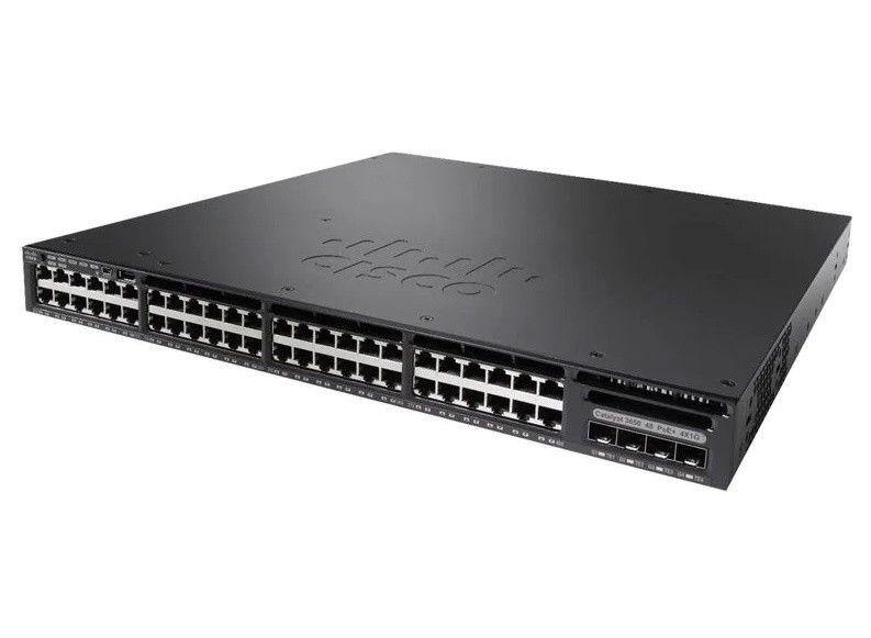 WS-C3650-48FS-S serie C3650 Layer 3 Managed 48 Port Gigabit Switch 4 x 1G Uplinks