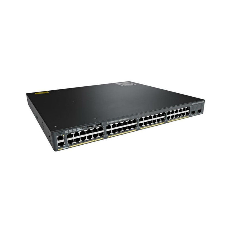 WS-C3650-48PS-L Cisco merk 3650 Serie 48 poorten PoE 4x1G Uplink LAN Basis Network Switch