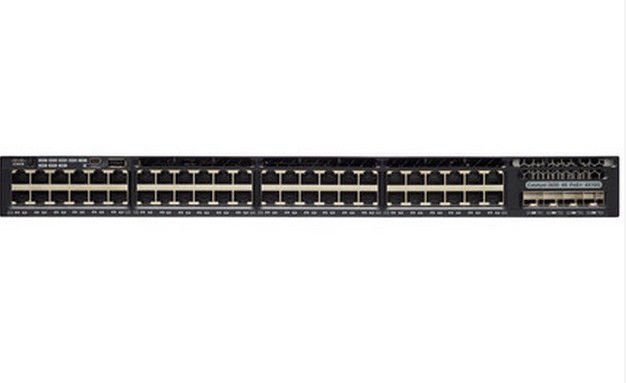 WS-C3650-48PS-L Cisco merk 3650 Serie 48 poorten PoE 4x1G Uplink LAN Basis Network Switch