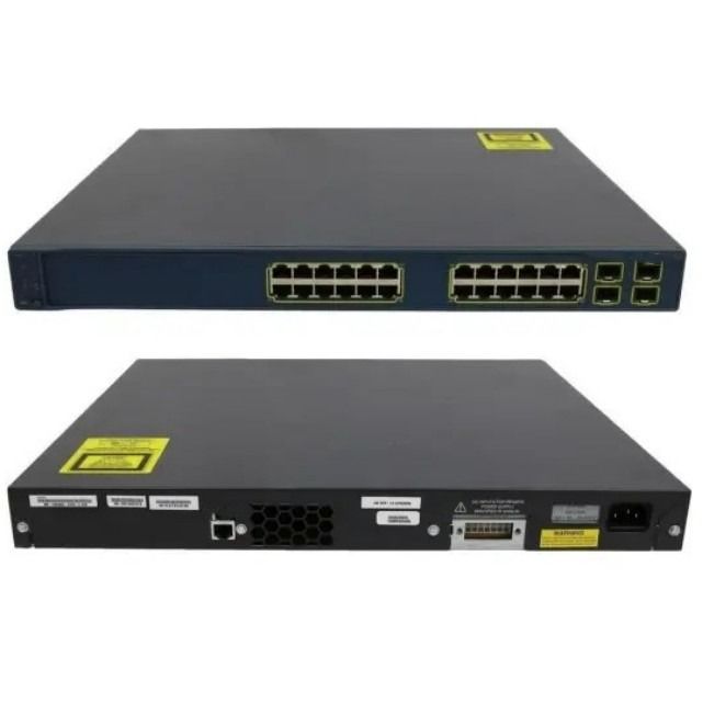 3650 Series 24 Port PoE 2x10G Uplink LAN Base Switch Cisco merk WS-C3650-24PD-L