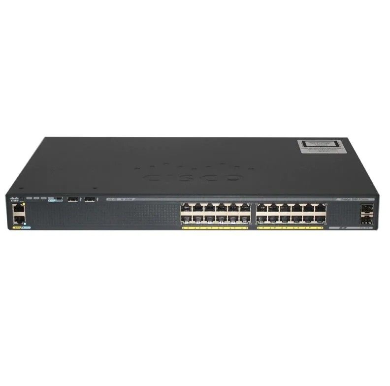 Catalyst 2960X serie 24 poort gigabit Switch WS-C2960X-24TS-LL 2 x 1G SFP, LAN Lite