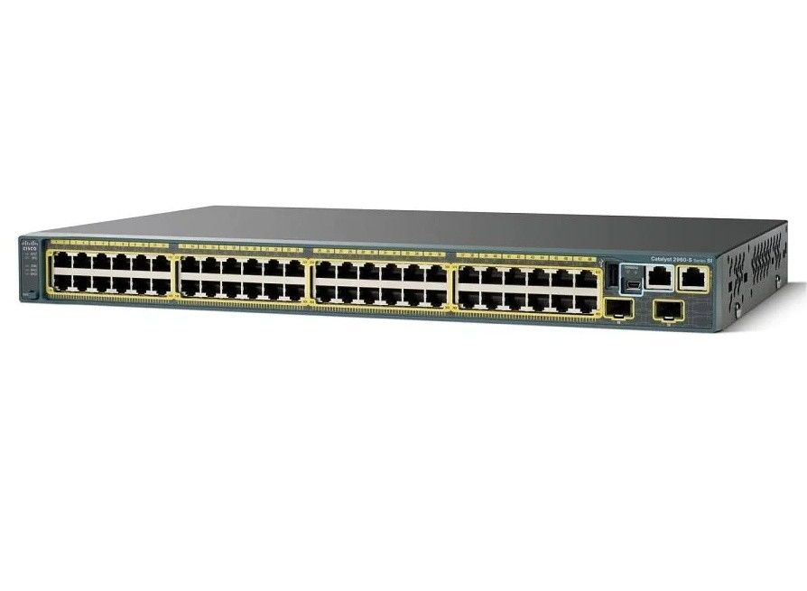 2960 reeks 48 poorten Gigabit Ethernet 2 x SFP Switch WS-C2960S-48TS-S