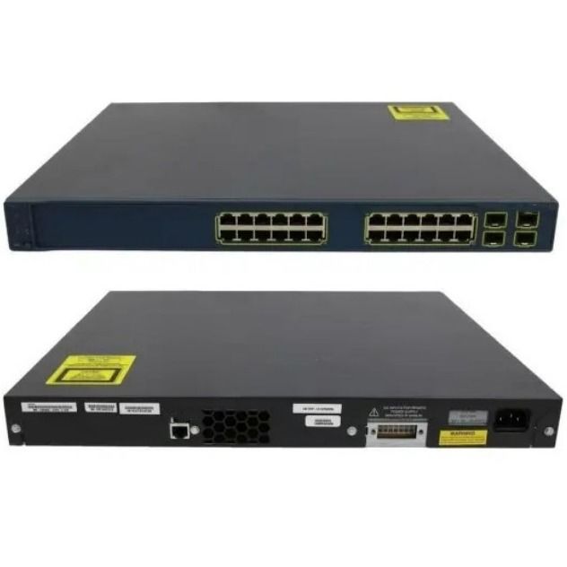Cisco 3650 Serie 24 Poort PoE 4x1G Uplink IP Service Switch WS-C3650-24PS-E