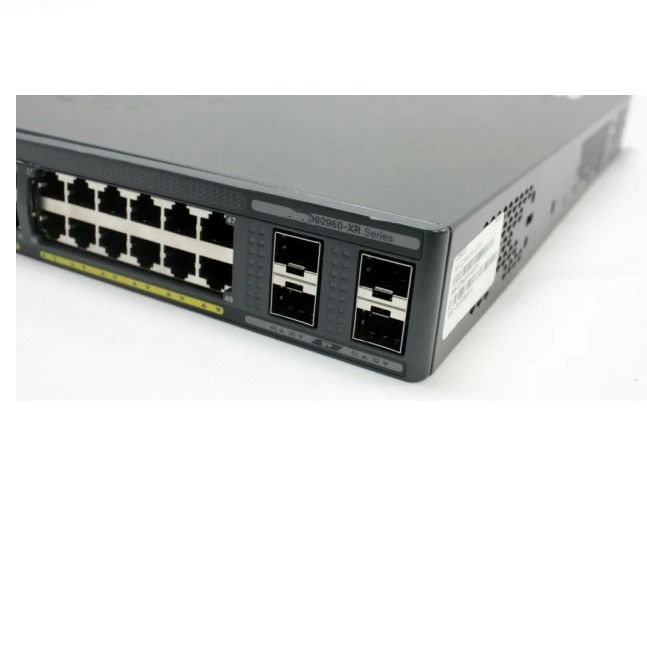 WS-C2960XR-48TS-I C2960XR Serie 48*10/100/1000 Ethernet poorten en 2*10G SFP+ Uplink Switch