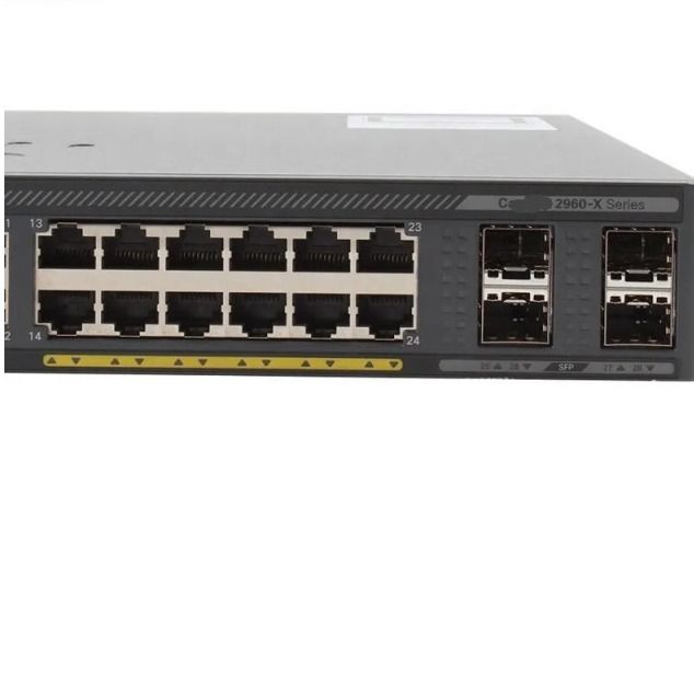 WS-C2960XR-24TD-I 2960XR Series 24 Ports Gigabit Ethernet 2 x 10G SFP+ Switch