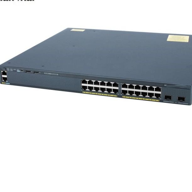 WS-C2960XR-24TD-I 2960XR Series 24 Ports Gigabit Ethernet 2 x 10G SFP+ Switch