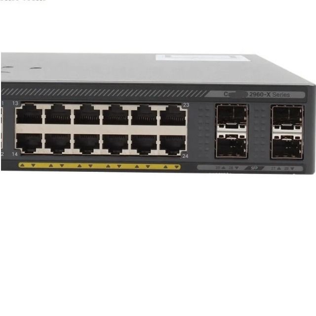 Cisco 2960X Serie 48-poorts GigE + 4 x 1G SFP LAN Base Switch WS-C2960X-48TS-L