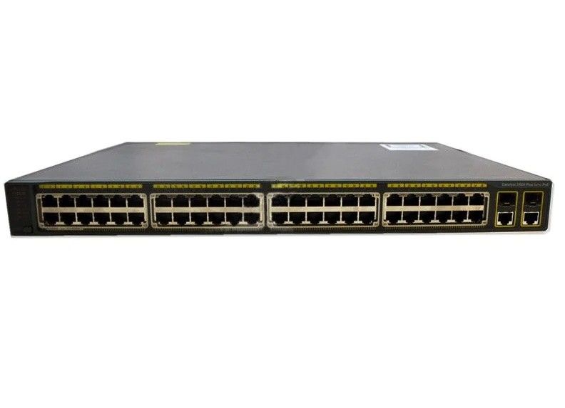 Cisco Catalyst 2960 Plus 48 poort Ethernet Network POE Switch WS-C2960+48PST-L 2 1000Base-T +2 SFP LAN Base