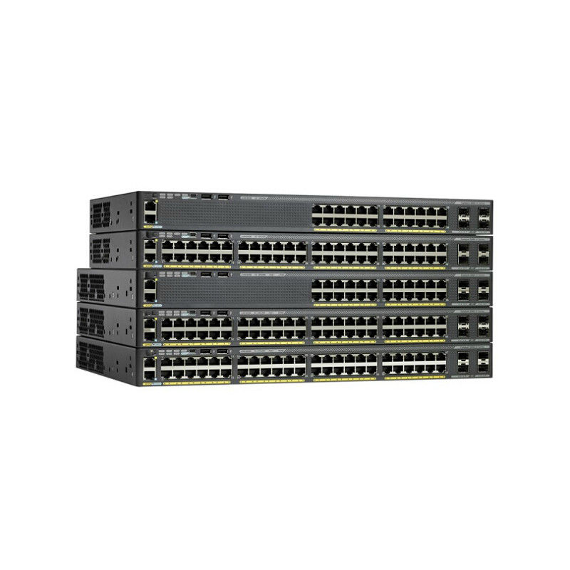 Cisco Catalyst Network Switch WS-C2960X-24TS-L 24-Port Gigabit Ethernet voor MKB en bijkantoren