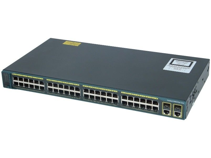 WS-C2960L-48TS-LL Cisco 2960L Switch 48 poorten Gigabit SFP 4X1G LAN Lite 104 Gbps