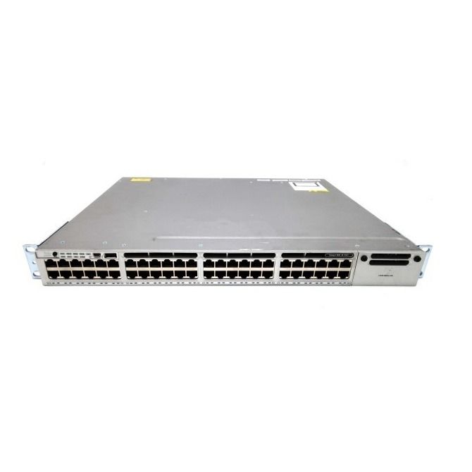WS-C3850-48T-E Cisco Network Switch 48 Gigabit Ports IP-diensten en industrie Best-in-Class Power Management