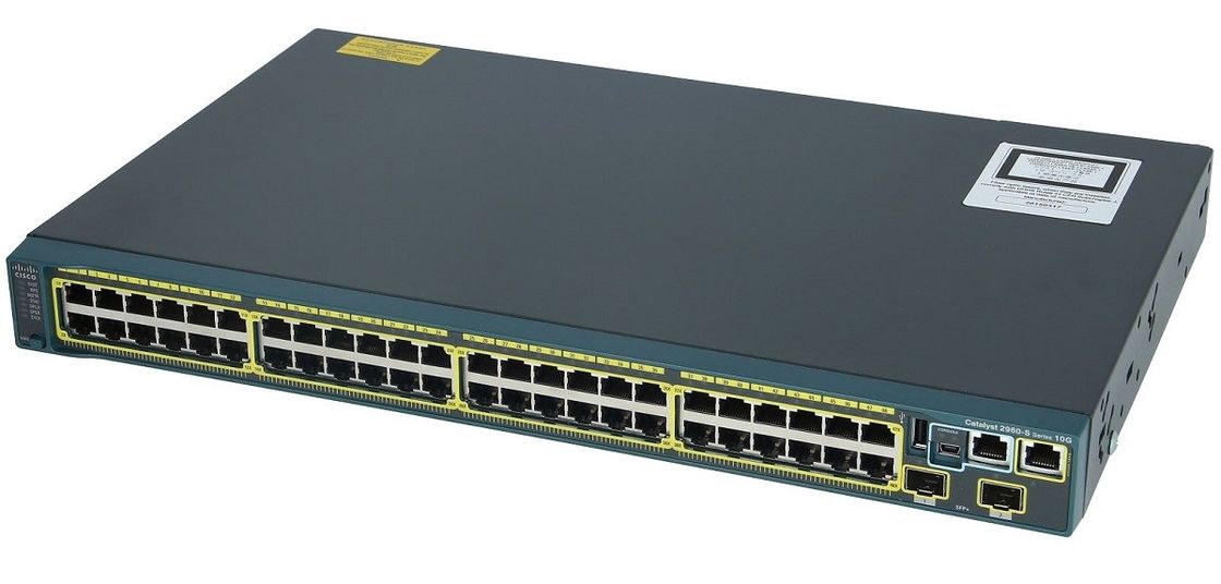 Cisco Catalyst Layer 2 48-poort gigabit beheerd netwerk Switch WS-C2960S-48TD-L met 2 x 10G SFP