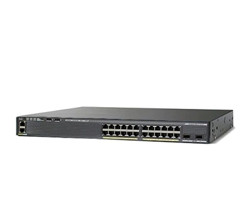 Cisco Catalyst 24-poorts beheerde PoE netwerkswitch WS-C2960XR-24PS-I 4 x 1G SFP IP Lite