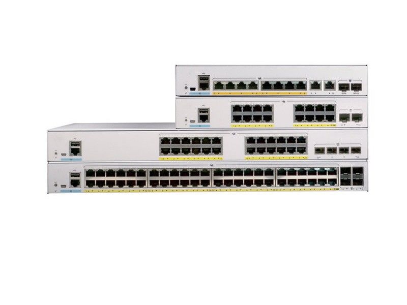 Cisco Catalyst 8 Gigabit Ethernet Port Managed Network Switch WS-C2960L-8TS-LL met 2 x 1G SFP