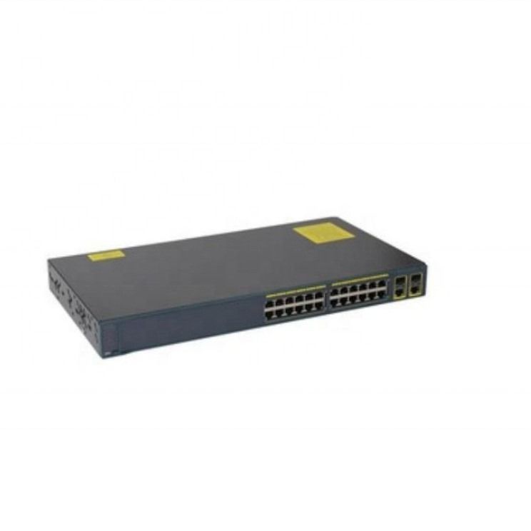64G Cisco Network Switch WS-C2960-24TC-L 24 Ethernet 10/100 poorten en 2 uplinken