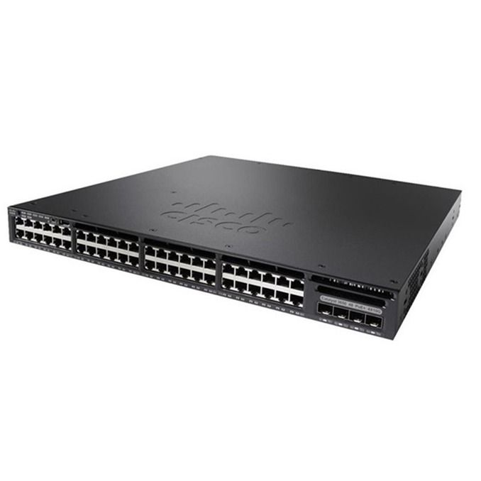 WS-C3650-48TQ-E originele 3650 serie 48 Port Uplink IP Services netwerk Switch