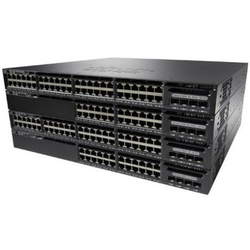 Cisco Netwerk Switch WS-C3650-24PD-E 24 Poort Uplink POE IP Services Switch