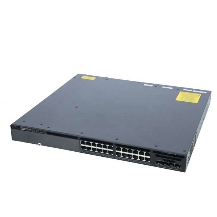 Cisco Original 24 poorten POE C3650 serie Layer 3 gigabit management switch WS-C3650-24PS-L