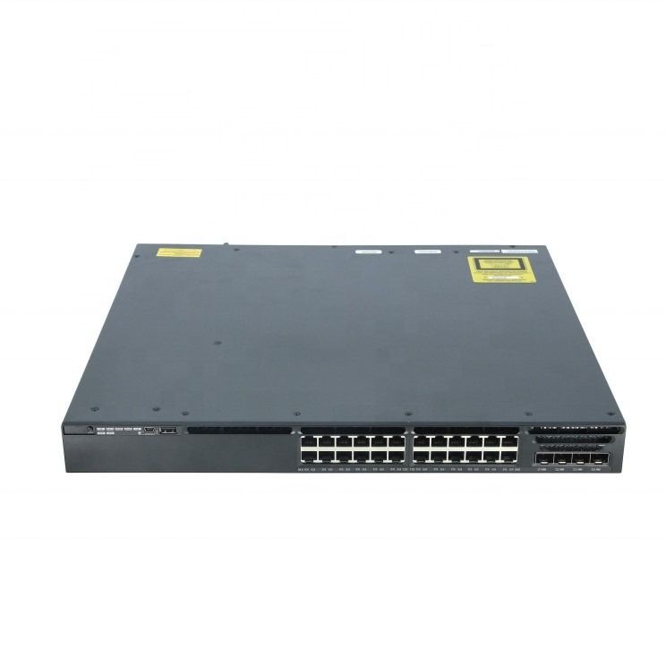 Cisco Original 24 poorten POE C3650 serie Layer 3 gigabit management switch WS-C3650-24PS-L