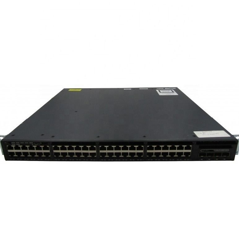 Cisco Network Switch C3650 48 Port IP Services Switch WS-C3650-48TS-E