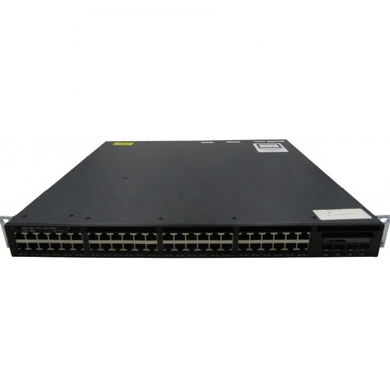 Cisco Network Switch 3650 serie 24 Port Data Gigabit Switch WS-C3650-24TS-E