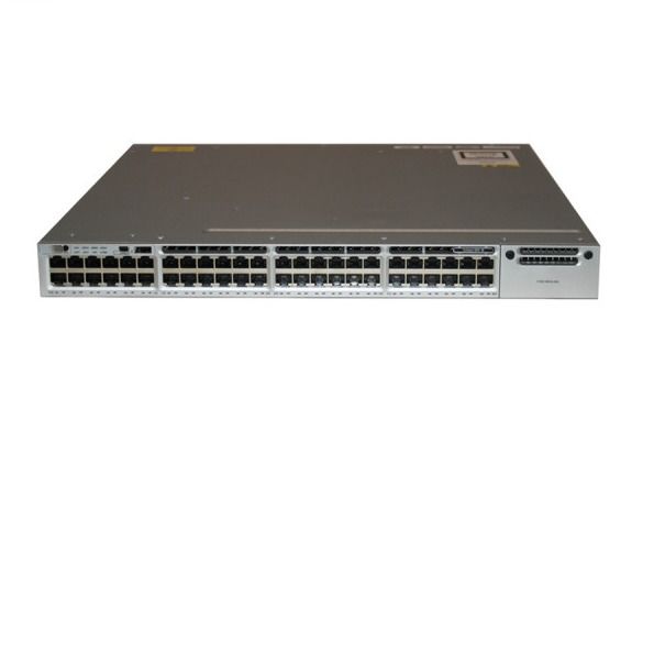 Cisco 3850 serie 48 poorten 10/100/1000 gigabit ethernet PoE netwerk Switch WS-C3850-48P-E