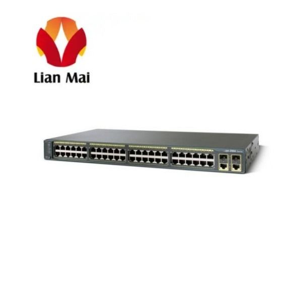 Cisco 2960 L Series Switch 48 Ports Gigabit 4X10G SFP Lan Lite WS-C2960L-48TQ-LL