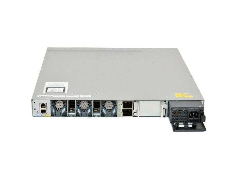 Cisco Catalyst 3850 Serie 48-poorts Gigabit Ethernet Layer 3 PoE+ Lan Base Netwerk Switch WS-C3850-48F-L