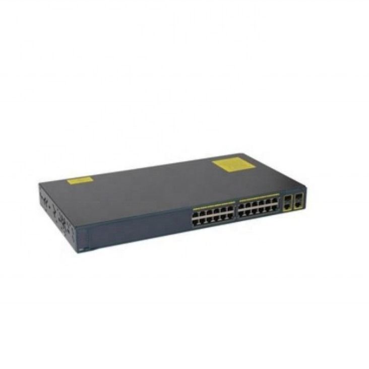 Cisco Netwerk Switch 2960S serie 24 x Ethernet 10/100/1000 poorten Gigabit switch WS-C2960S-24TS-L