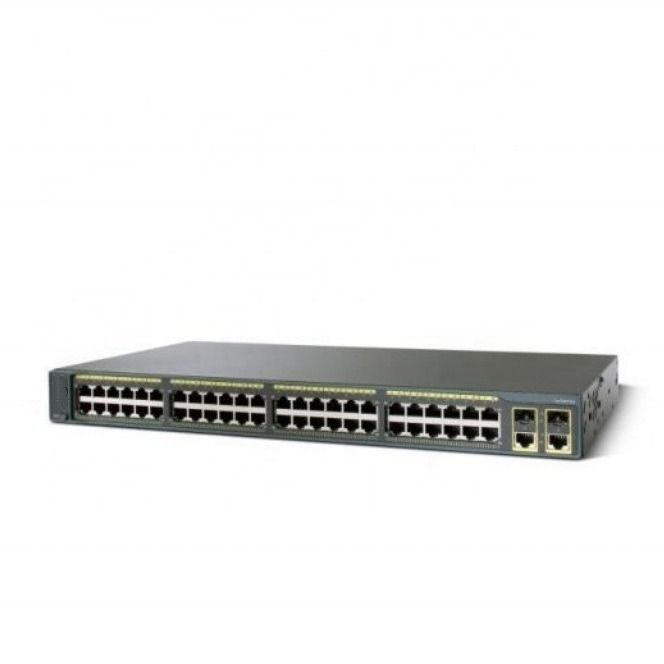 Cisco Network Switch 2960L Series 48 Ports Gigabit PoE 4X10G SFP Sakelar Jaringan switch WS-C2960L-48PQ-LL
