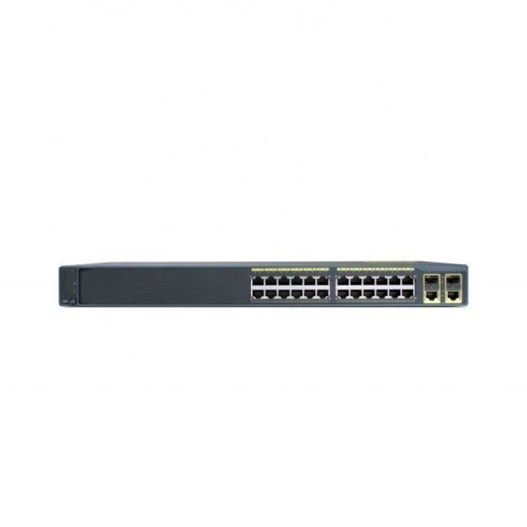 Cisco Network Switch C2960 Series 24 Ports 10/100 T-RJ45 Berhasil Network Switch WS-C2960-24TT-L