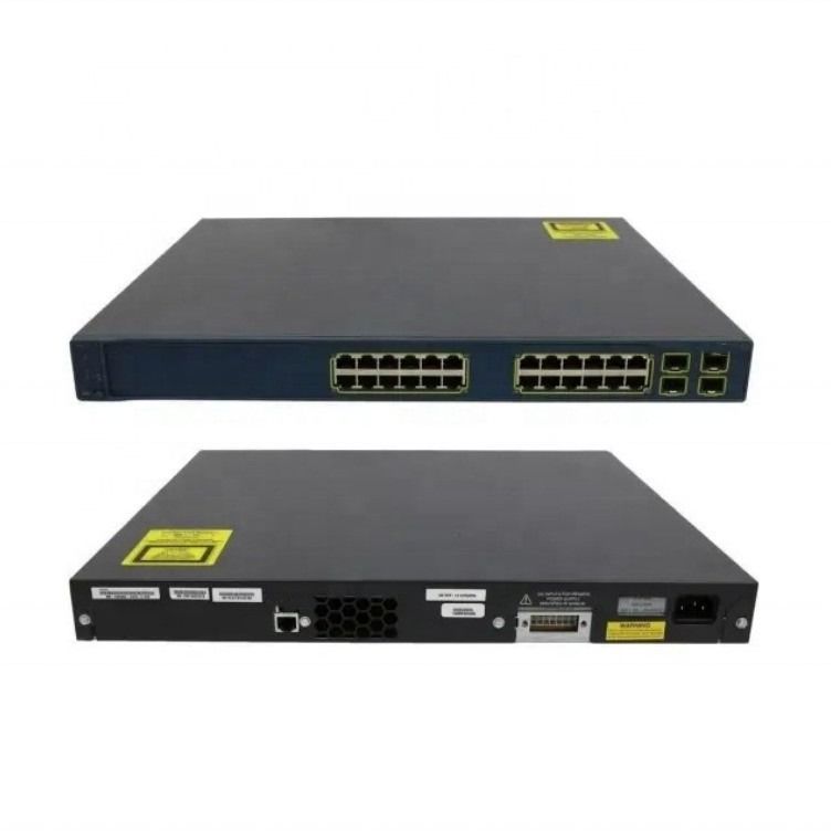 Cisco Network Switch Inverter PLC 24 Ports Data 4x1G Uplink LAN Basisschakelaar WS-C3650-24TS-L