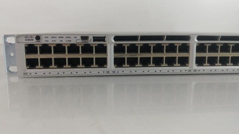 Cisco Catalyst 3850 Series 48 Port Ethernet UPOE Layer 2 LAN Base Switch WS-C3850-48U-L