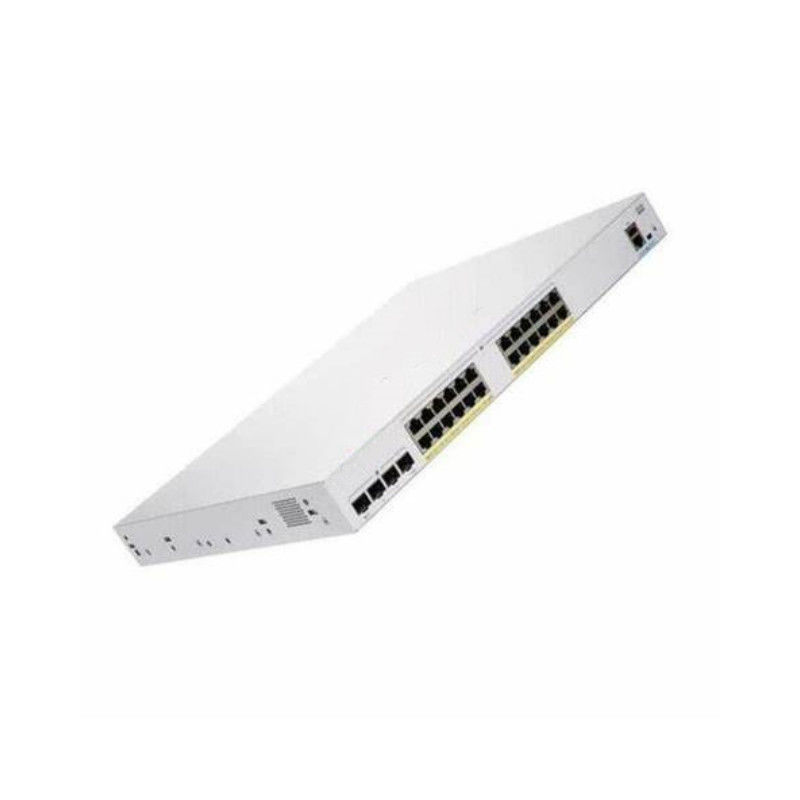 C1300 Series Switches 24 x 10/100/1000 Ethernet Ports PoE 370W Network Switch with 4x 1G SFP+ uplinks C1300-24FP-4G