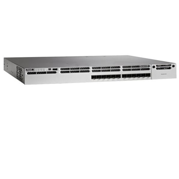 3850 Serie 12-poorts SFP IP Base Ethernet Managed Netwerk Switch WS-C3850-12S-S