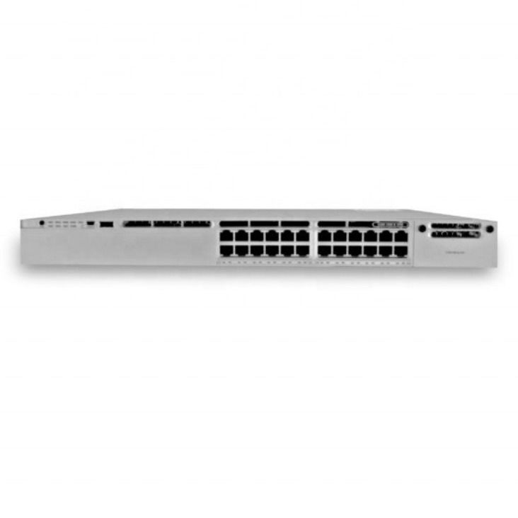 3850 Stapelbare 24 poorten 1 netwerkmodule slot 3850 Series Switch WS-C3850-24U-E