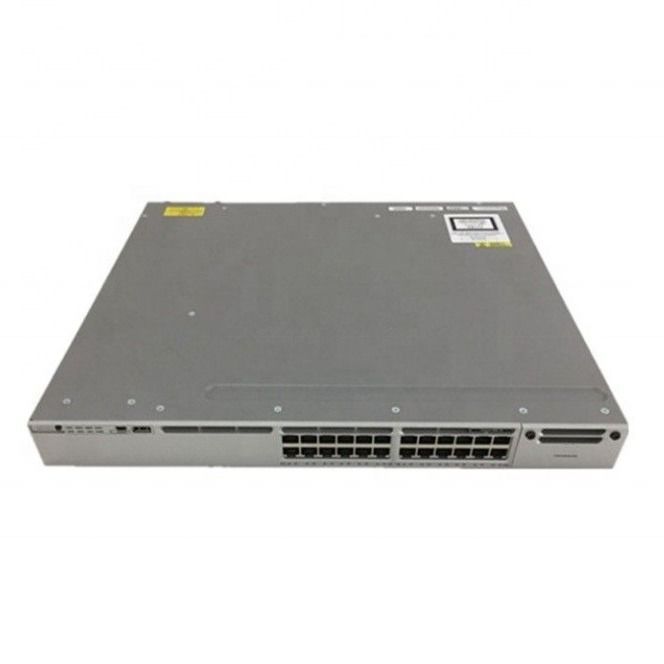 3850 Stapelbare 24 poorten 1 netwerkmodule slot 3850 Series Switch WS-C3850-24U-E
