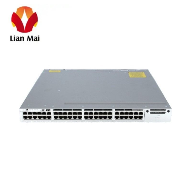 Cisco C3850 Series 48 Ethernet PoE + Ports Basis LAN Daya Switch WS-C3850-48P-E