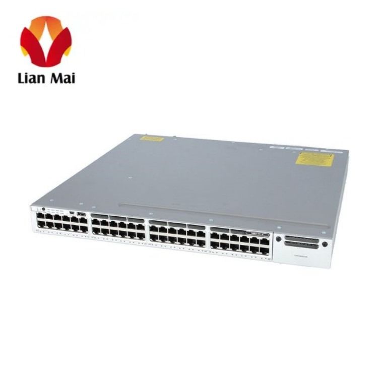 시스코 C3850 シリーズ 48 ポート エンタープライズ IP データ基本ギガビット コアスタッカブル スイッチ WS-C3850-48P-L