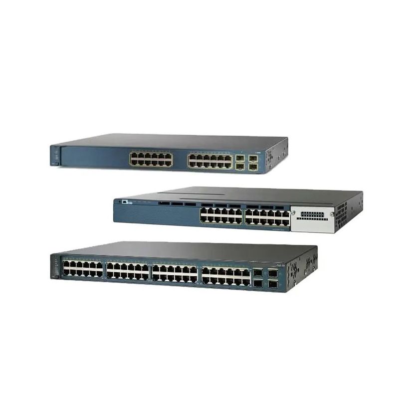 C3560X Serie 48-poorts Ethernet PoE Netwerkswitch WS-C3560X-48P-L