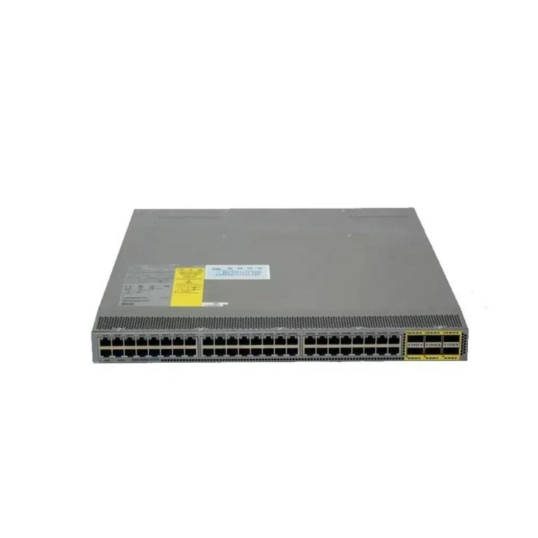 48x1G-poorten 4x10/25G 2x40/100G Ethernet Network Switch Nexus 9K-serie N9K-C9348GC-FXP