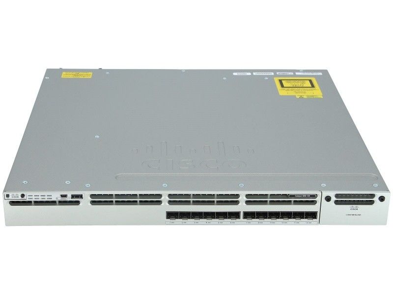 3850 Series 12 Port Network Switch SFP Ethernet Switch 320Gbps WS-C3850-12XS-S