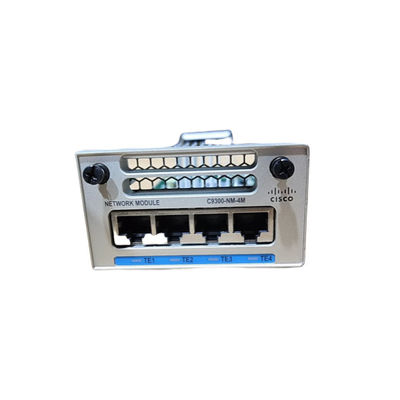 C9300-NM-4M Cisco 9300 Netwerkmodules 4 X 100M/1G/2.5G/5G/10 Gigabit Ethernet RJ45-poorten